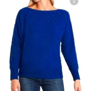 NWOT VINCE CAMUTO blue sweater top